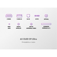 Телевизор HAIER 65 OLED S9 Ultra