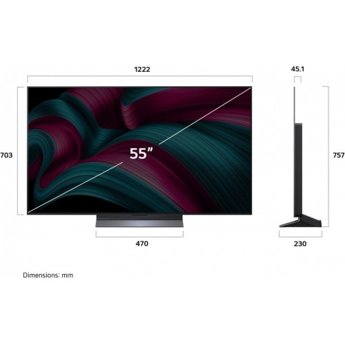 Телевизор LG OLED evo AI C5 OLED55C5RLA