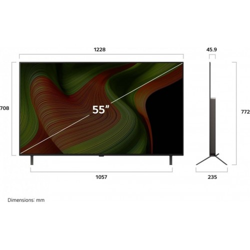Телевизор LG OLED AI B5 OLED55B5RLA
