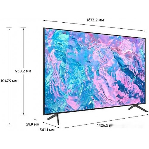 Телевизор Samsung Crystal UHD 4K CU7100 UE85CU7100UXCE