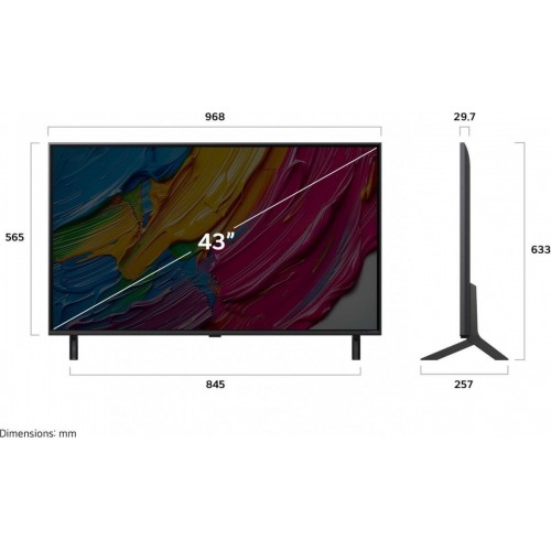 Телевизор LG AI QNED80 43QNED80A6A