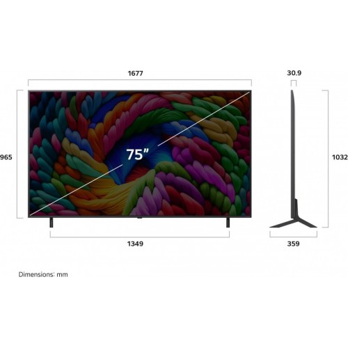Телевизор LG Nanocell AI NANO90 75NANO90A6B