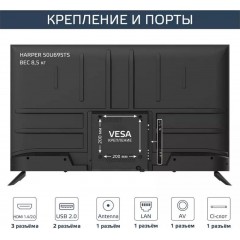 Телевизор HARPER 50U695TS