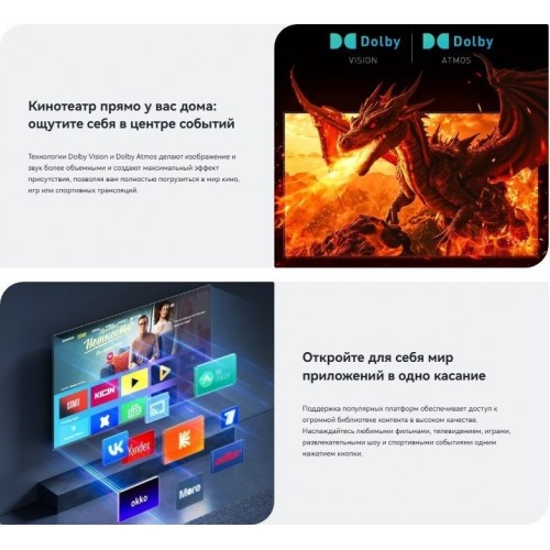 Телевизор Viomi YMD65AHURUS1