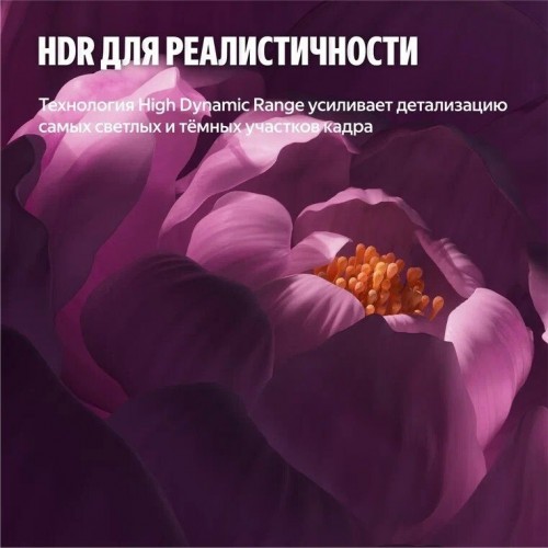 Телевизор Яндекс Яндекс ТВ Станция Бейсик QLED с Алисой 50