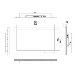 Телевизор AVEL Smart AVS245WSBF