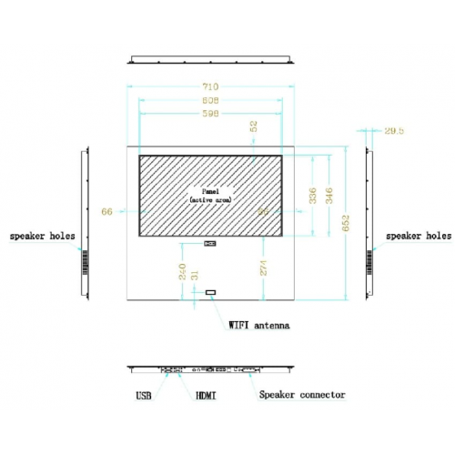 Телевизор AVEL Smart AVS270OF