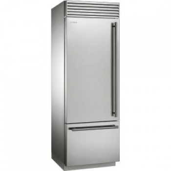 Холодильник с нижней морозильной камерой Smeg RF376LSIX