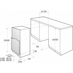 Однокамерный холодильник Gorenje RIU 6092 AW
