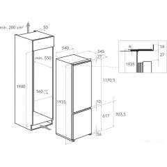Холодильник KitchenAid KCBCS 20600