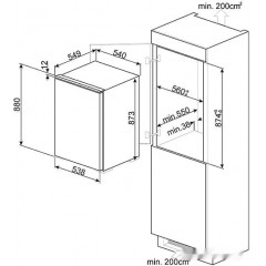 Морозильник Smeg S4F094E