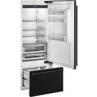 Холодильник с нижней морозильной камерой Smeg RI96RSI
