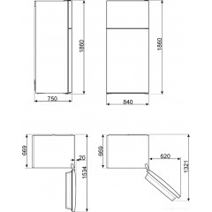 Холодильник Smeg FD84EN4HM