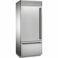Холодильник с нижней морозильной камерой Smeg RF396LSIX