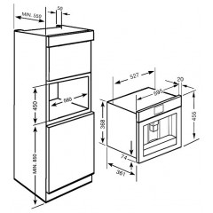Кофемашина Smeg CMS4101B
