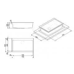 Кухонная мойка Smeg VZ79B