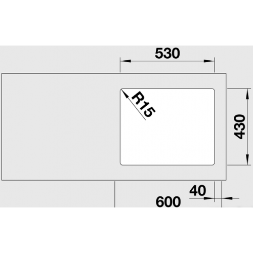 Кухонная мойка Blanco Etagon 500-IF (Нержавеющая сталь)