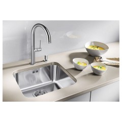 Кухонная мойка Blanco Supra 450-U с корзинчатым вентилем