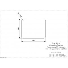 Кухонная мойка Reginox OHIO 50x40 Sahara Sand