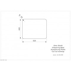 Кухонная мойка Reginox OHIO 50x40 Midnight Sky