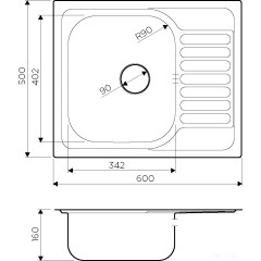 Кухонная мойка Omoikiri Kashiogawa 60 IN