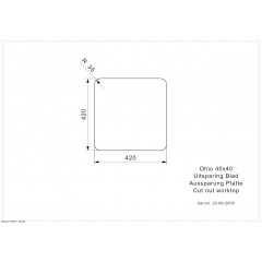 Кухонная мойка Reginox OHIO 40x40 Arctic White