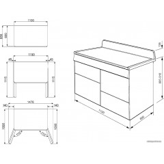 Плита Smeg TR4110GR