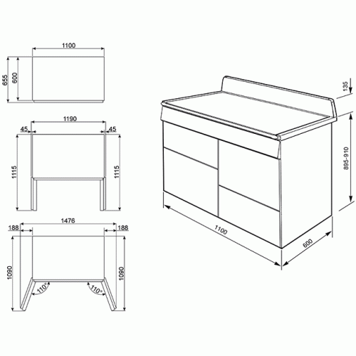 Плита Smeg TR4110AZ