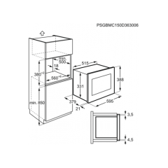 Микроволновая печь Electrolux EMT25203OC