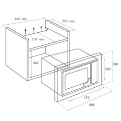 Микроволновая печь Teka ML 820 BIS WHITE