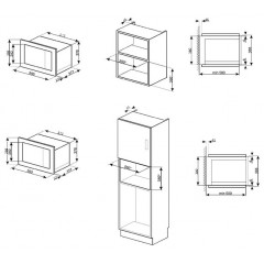 Микроволновая печь Smeg FMI325X