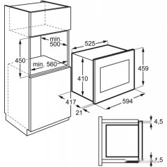 Микроволновая печь Electrolux KMFE264TEW