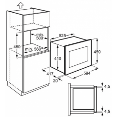 Микроволновая печь Electrolux EMS26004OW