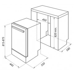 Посудомоечная машина Maunfeld MLP-08IMR