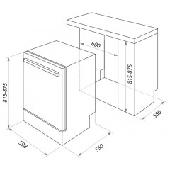 Посудомоечная машина Maunfeld MLP-12S