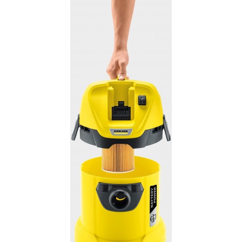 Пылесос Karcher WD 3 Battery 1.629-910.0