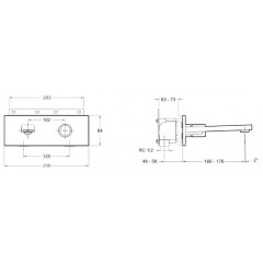 Смеситель Jacob Delafon Composed E73061-CP