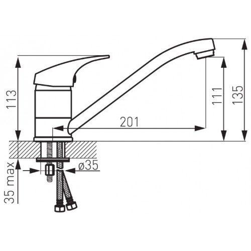 Смеситель Ferro One BFO4