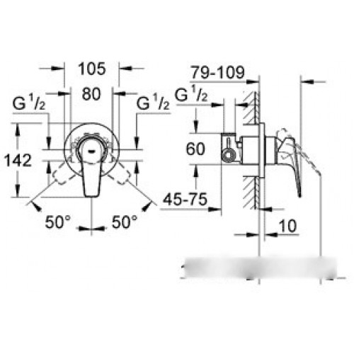 Смеситель Grohe BauFlow 29046000