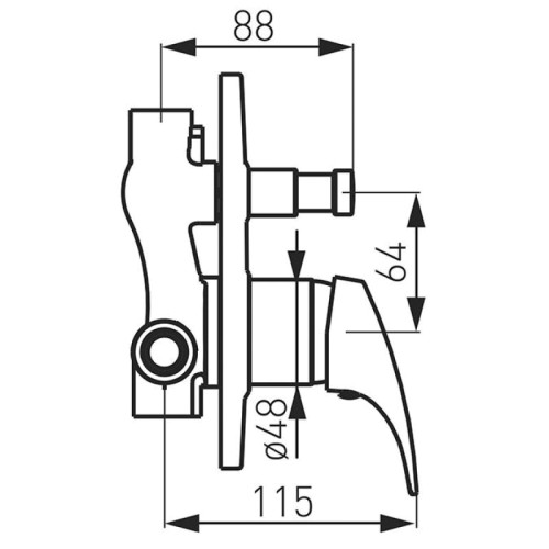 Смеситель Ferro One BFO7P