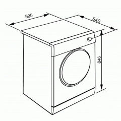 Сушильная машина Smeg DHT71EIN