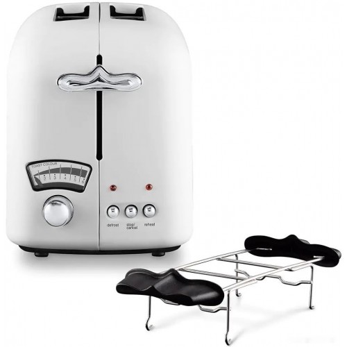 Тостер Delonghi Argento Flora CT021.W1