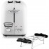 Тостер Delonghi Argento Flora CT021.W1