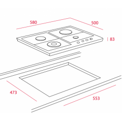 Варочная панель Teka EH 60 4G AI AL TR CI NAT AB