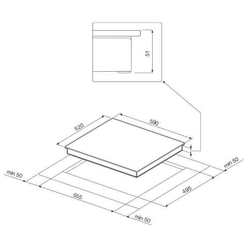 Варочная панель Graude EK 60.0 C