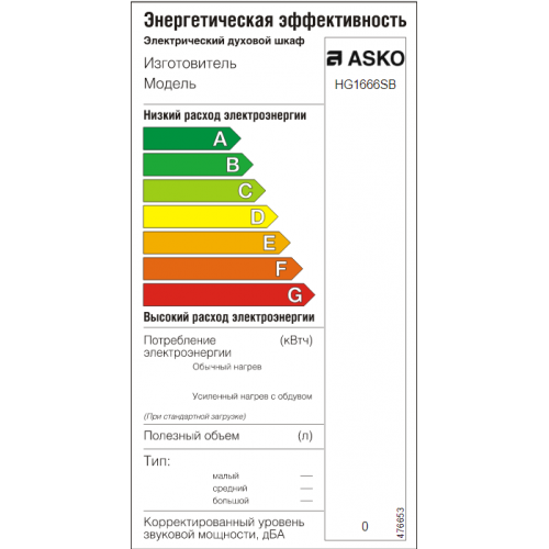 Газовая варочная панель ASKO HG1666SB