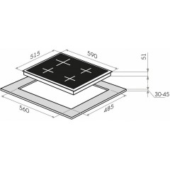 Варочная панель Maunfeld EGHS.64.43CS/G