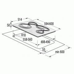 Варочная панель электрическая Gorenje ECT 680 KRB