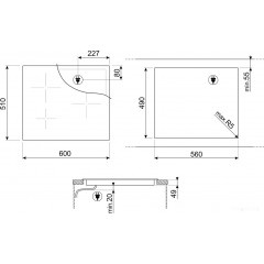Варочная панель Smeg SI2M7643DW