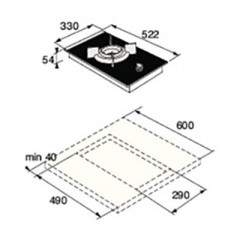 Варочная панель ASKO HG1365GB